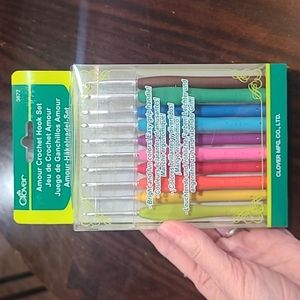 Clover Crotchet Hooks Set 10pcs